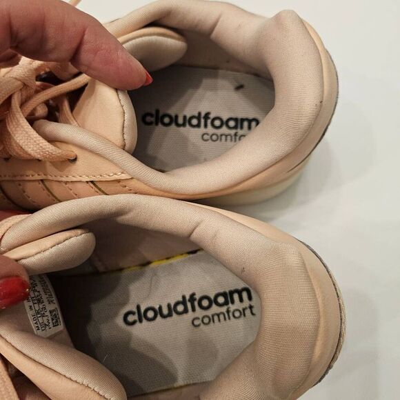 Adidas Cloudfoam Comfort Sneakers: Light Baby Pink: US 7 - Picture 7 of 8